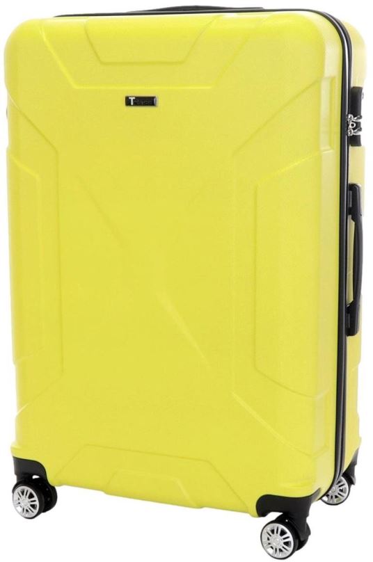 Cestovní kufr T-class® Cestovní kufr VT21121, žlutá, XL