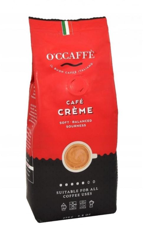 Káva O'CCAFFÉ CAFÉ CRÉME 1 kg