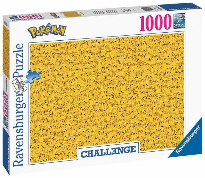 Puzzle Challenge Puzzle: Pokémon Pikachu 1000 dílků