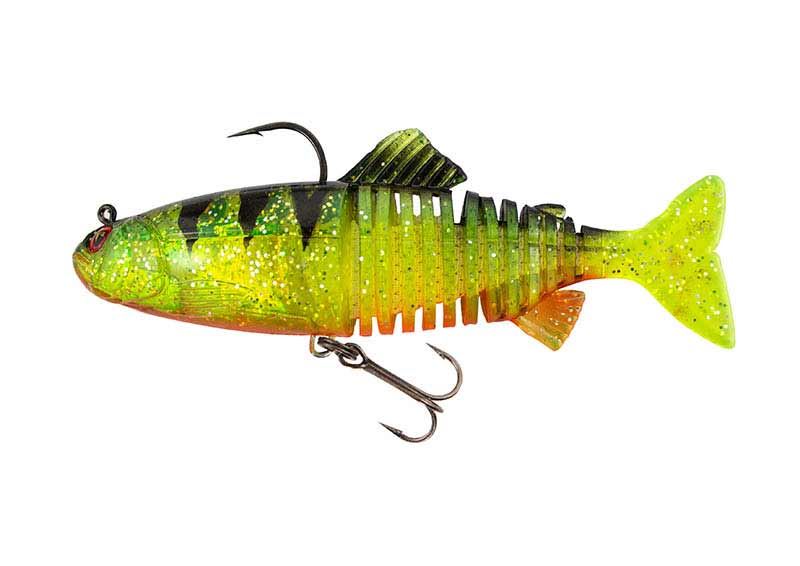 FOX Rage Gumová nástraha Replicant Jointed 15cm 60g UV Perch