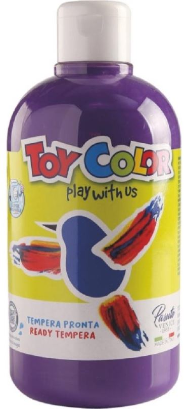 Tempery Temperová barva Toy color 500ml - tm. fialová