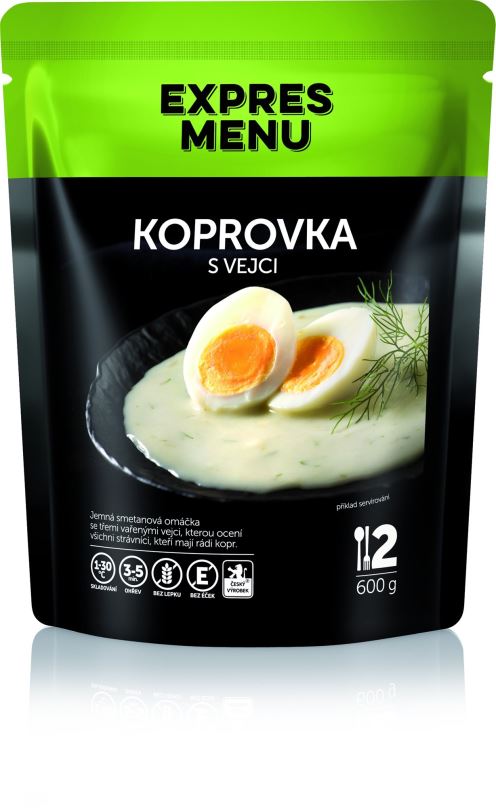 MRE Expres Menu Koprová omáčka s vejci
