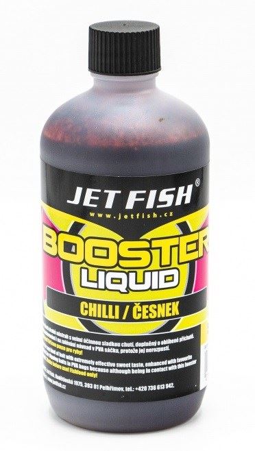 Jet Fish Booster Liquid Chilli/Česnek 500ml