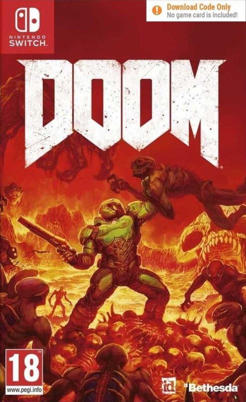 Hra na konzoli Doom - Nintendo Switch
