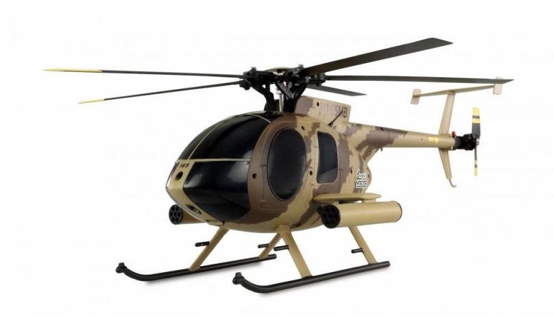RC vrtulník Amewi RC vojenský vrtulník AFX MD500E 6G stabilizace RTF