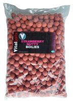 Vitalbaits Boilies Strawberry Nutty 5kg 18mm