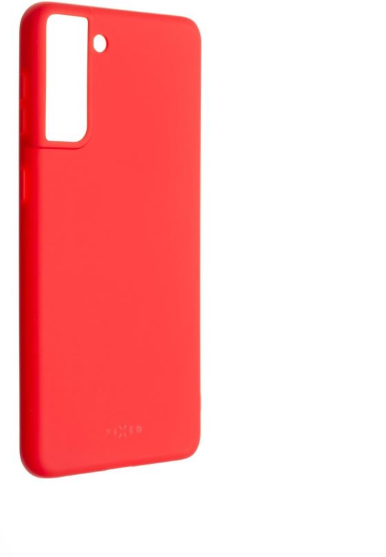 Kryt na mobil FIXED Story pro Samsung Galaxy S21+ červený