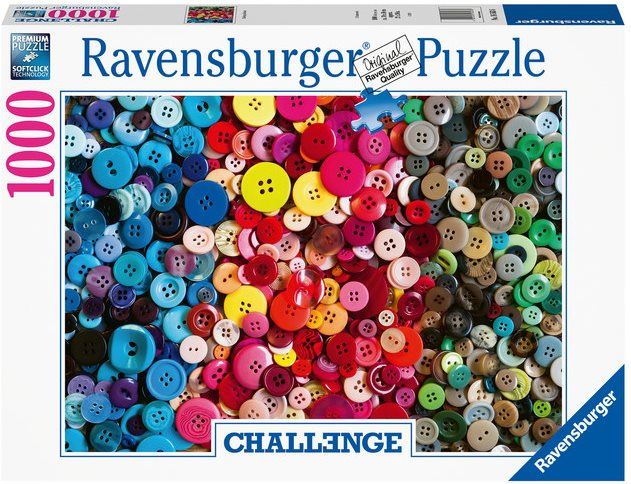 Puzzle Ravensburger 165636 Knoflíky Výzva 1000 dílků