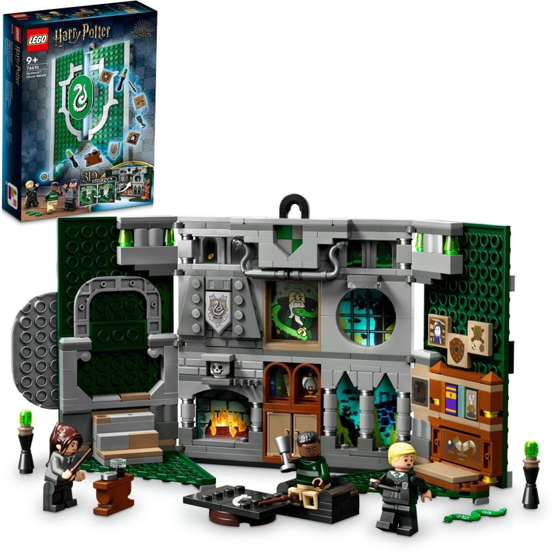 LEGO stavebnice LEGO® Harry Potter™ 76410 Zástava Zmijozelu