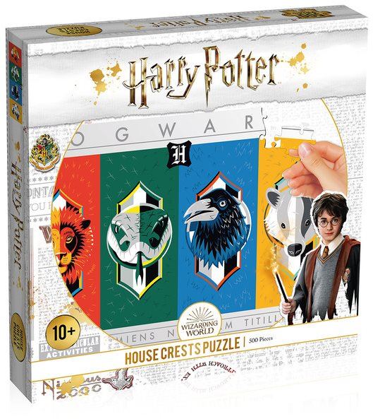 Puzzle Puzzle - Harry Potter - 500 ks - House Crests