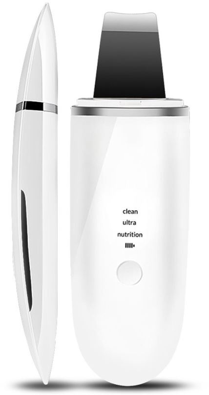 Ultrazvuková špachtle BeautyRelax Peel&lift Premium bílá, ultrazvuková špachtle