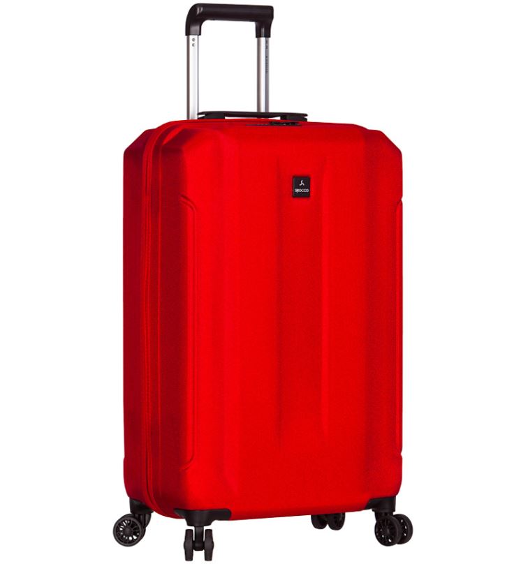 Kabinové zavazadlo SIROCCO T-1177/3-S ABS - červená