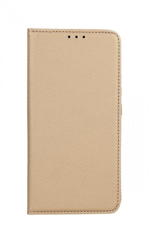Pouzdro na mobil TopQ Pouzdro Samsung A34 Smart Magnet knížkové zlaté 91713