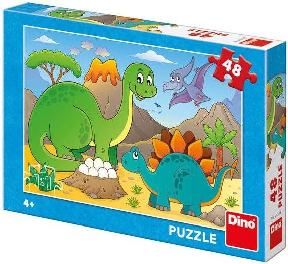 Puzzle Dino Dinosauři 48 puzzle