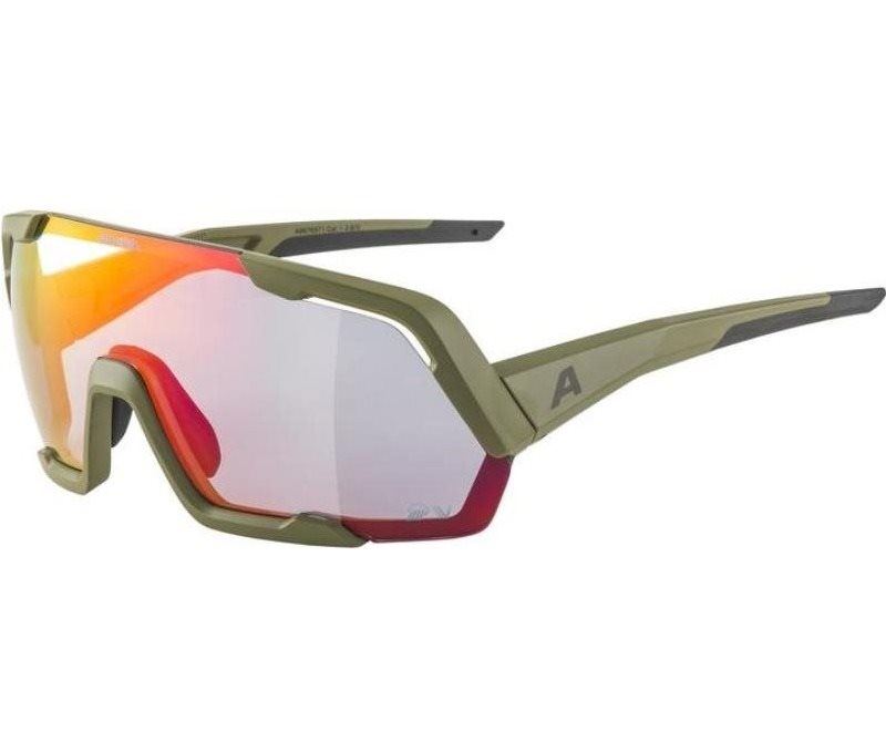 Cyklistické brýle Alpina Rocket QV olive matt