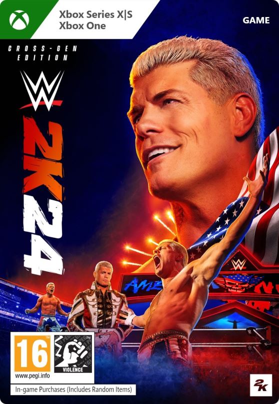 Hra na konzoli WWE 2K24: Cross-Gen - Xbox Digital