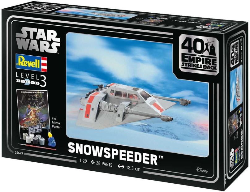 Plastikový model Gift-Set SW 05679 - Snowspeeder