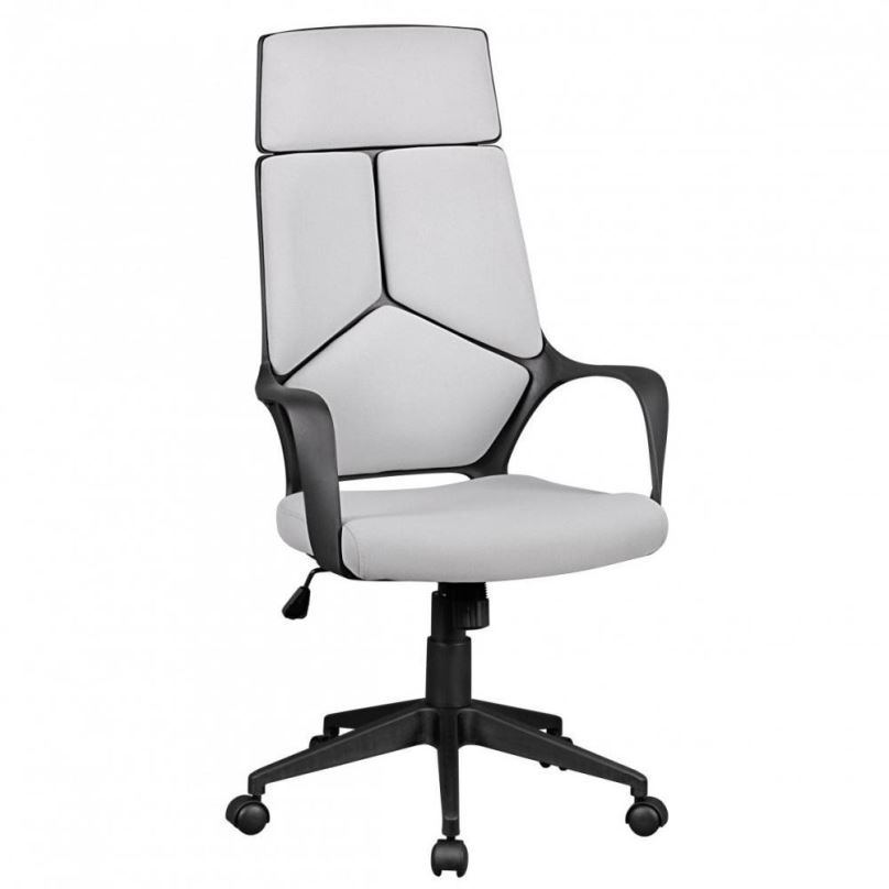 Kancelářská židle BRÜXXI Techline, textilní potahovina, šedá