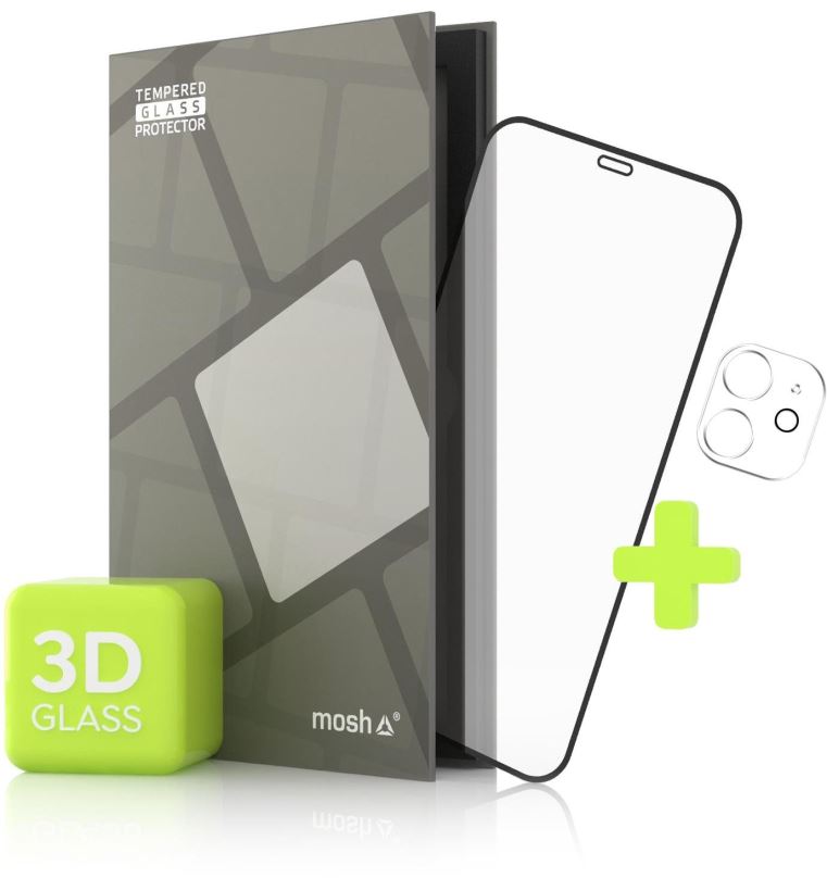 Ochranné sklo Tempered Glass Protector pro iPhone 11, 3D + sklo na kameru (Case Friendly)