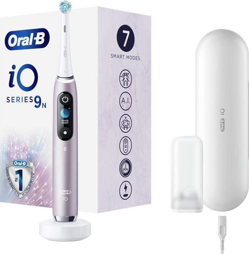 Elektrický zubní kartáček Oral-B iO Series 9 Rose Quartz