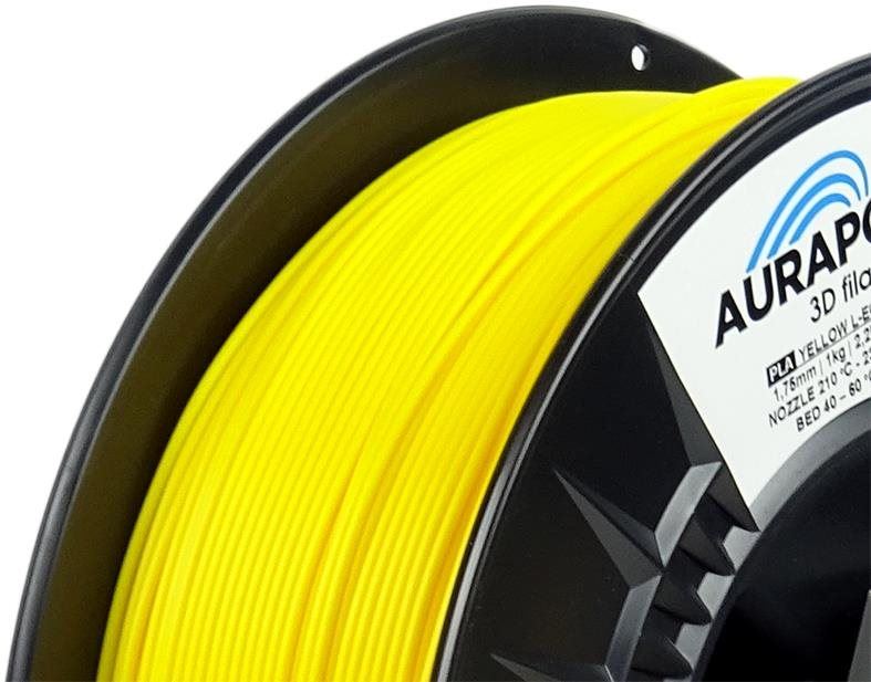 Filament AURAPOL PLA HT110 3D Filament Žlutá 1 kg 1,75 mm
