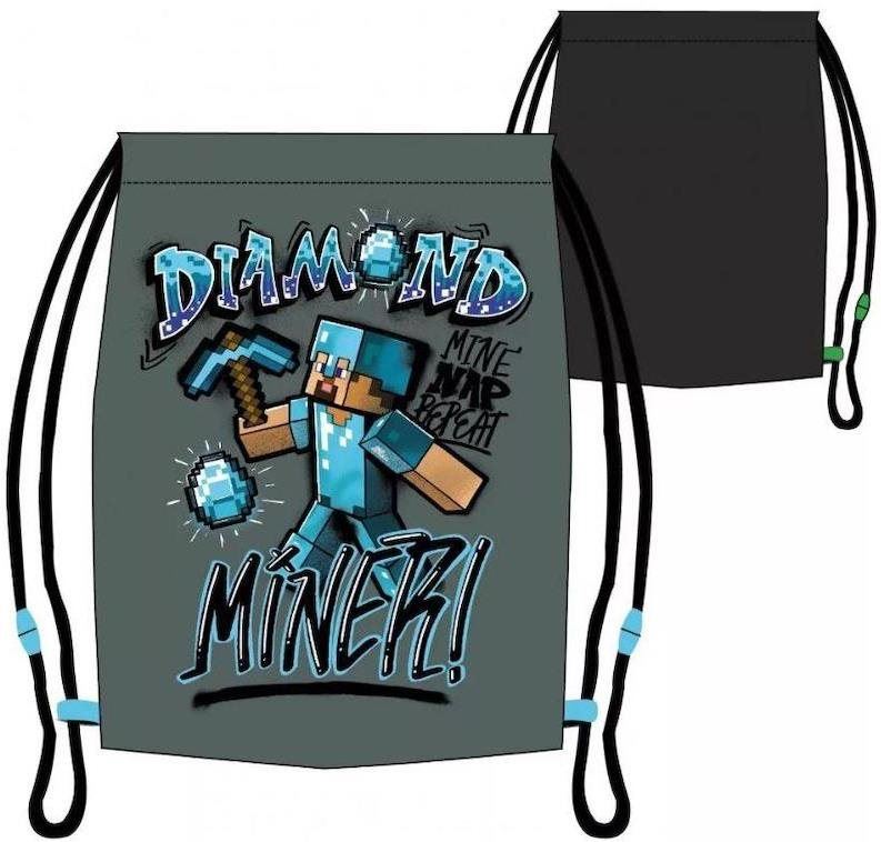 Vak na záda Minecraft Diamond Miner