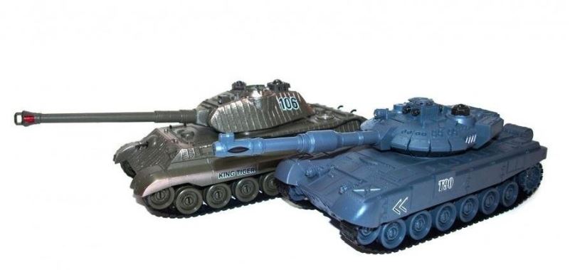 RC tank S-Idee Sada bojujících tanků pro interaktivní hru