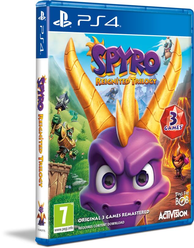 Hra na konzoli Spyro Reignited Trilogy - PS4