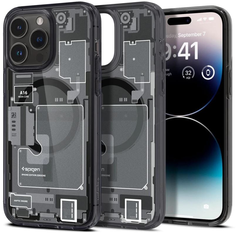 Kryt na mobil Spigen Ultra Hybrid MagSafe Zero One iPhone 14 Pro Max