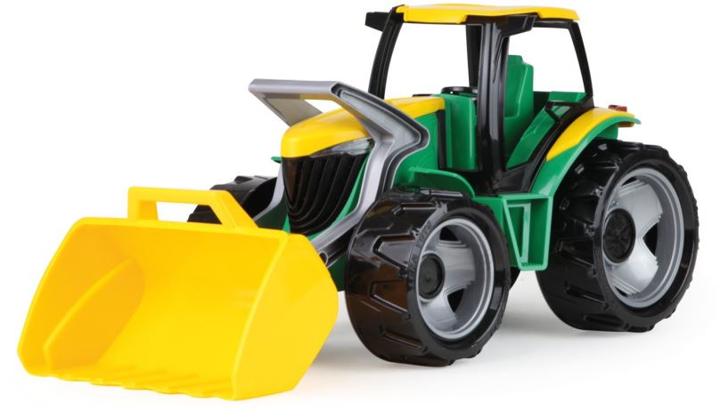 Auto Lena Traktor se lžící zeleno-žlutý