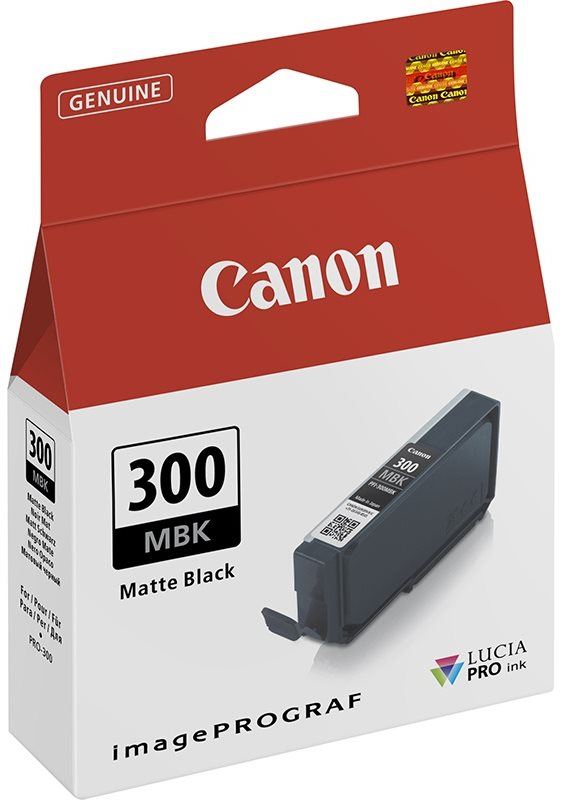 Cartridge Canon PFI-300MBK matná černá