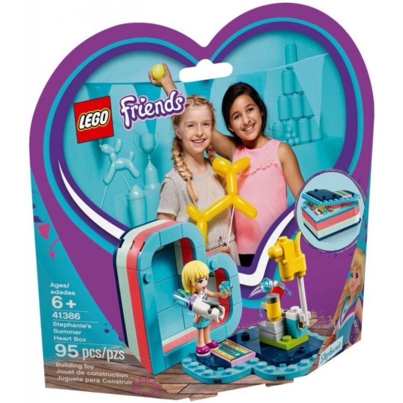 Stavebnice LEGO Friends 41386 Stephanie a letní srdcová krabička