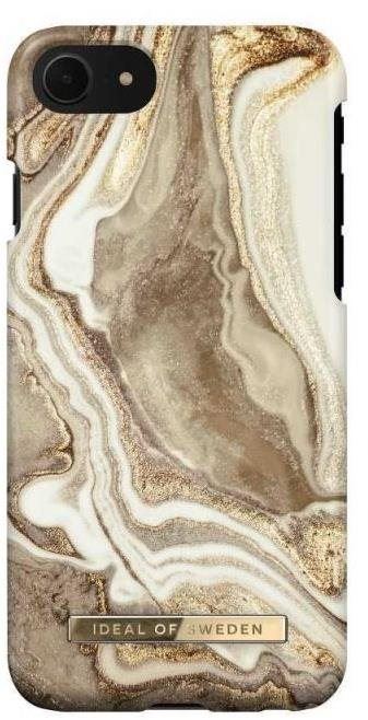 Kryt na mobil iDeal Of Sweden Fashion pro iPhone 8/7/6/6S/SE (2020/2022) golden sand marble