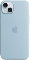 Kryt na mobil Apple iPhone 15 Plus Silikonový kryt s MagSafe světle modrý