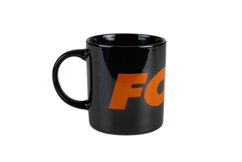 FOX Hrnek Ceramic Mug Logo Black and Orange