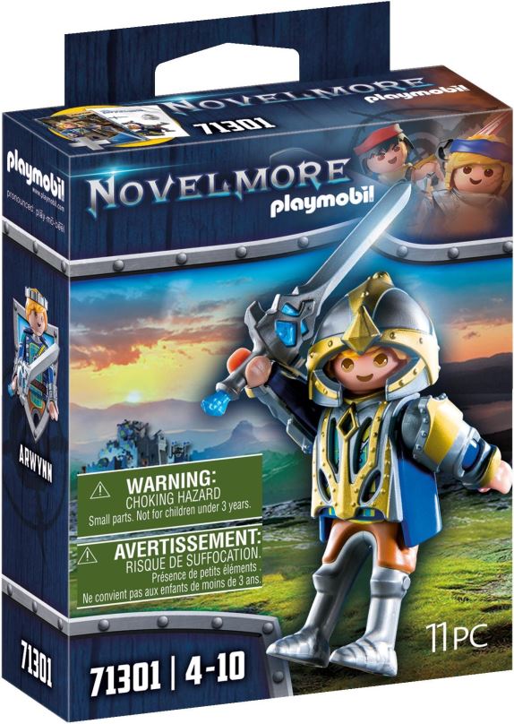 Stavebnice Playmobil 71301 Novelmore - Arwynn s Invincibusem