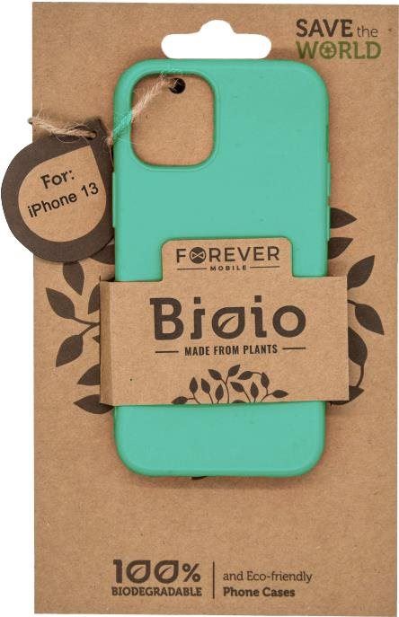 Kryt na mobil Forever Bioio pro Apple iPhone 13 mint