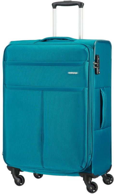 Cestovní kufr American Tourister Colora III Spinner m exp 67/30-32,5 Caribbean Blue