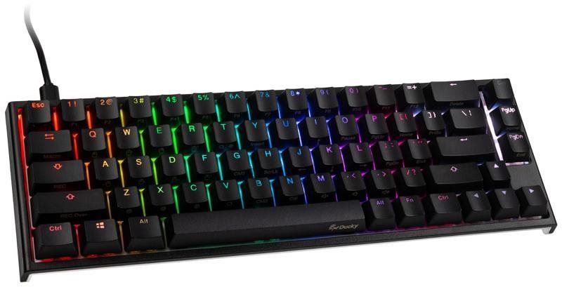 Herní klávesnice Ducky ONE 2 SF Gaming, MX-Blue, RGB LED - black - US