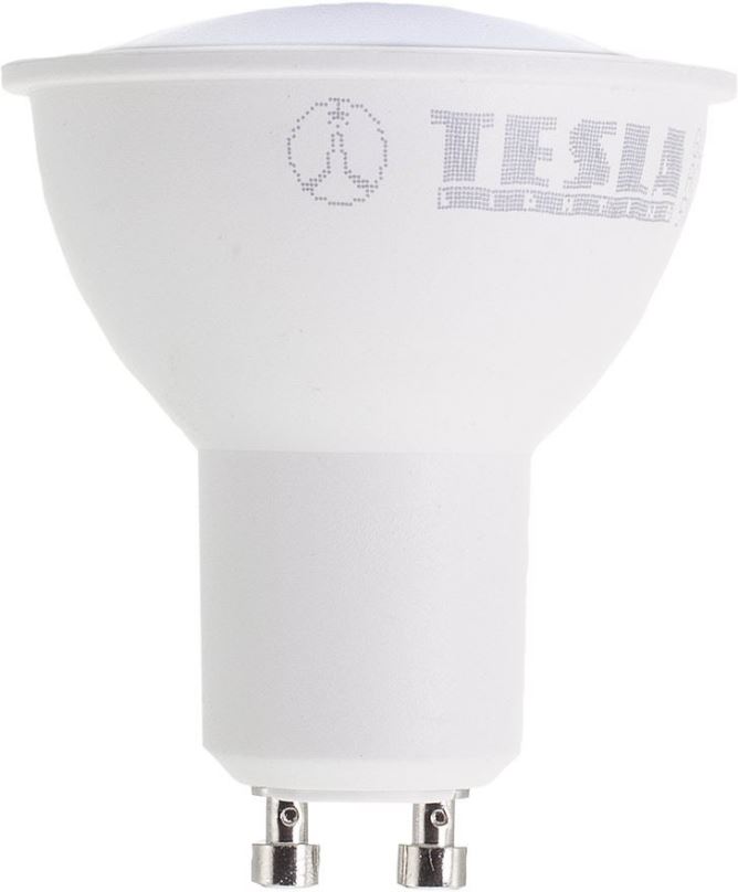 LED žárovka TESLA  LED GU10, 5W, 410lm,  4000K denní bílá