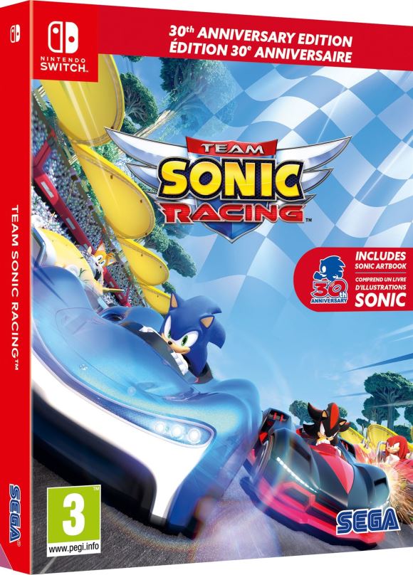 Hra na konzoli Team Sonic Racing: Anniversary Edition - Nintendo Switch