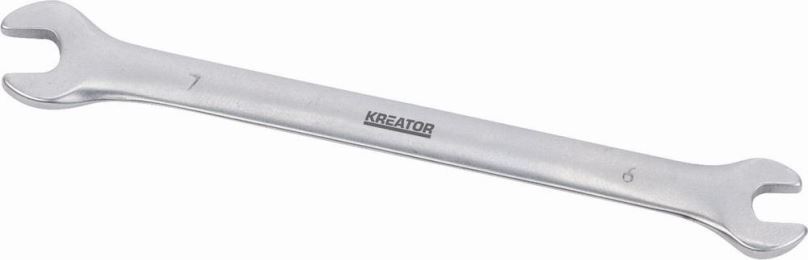 Plochý klíč Kreator KRT501001 Oboustranný klíč otevřený 6x7120mm