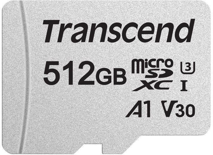 Paměťová karta Transcend microSDXC 300S + SD adaptér