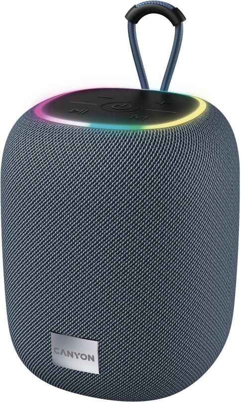 Bluetooth reproduktor Canyon BSP-8, RGB, šedý