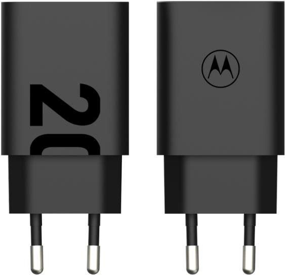 Nabíječka do sítě Motorola TurboPower 20W USB-A w/ 1m USB-C cable Black