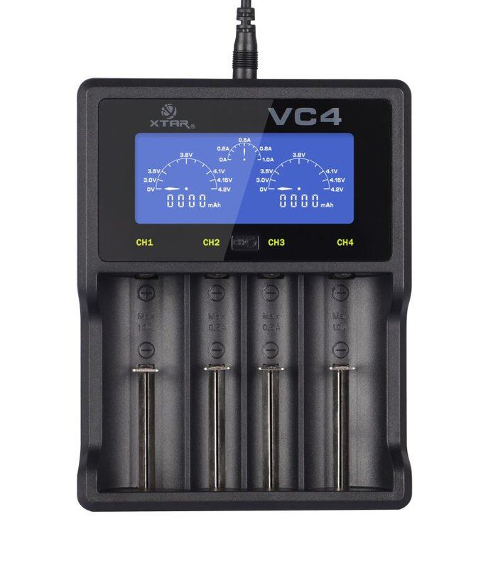 Nabíječka baterií Xtar VC4 Li-Ion / NiMH (AA,AAA, R14, R20)