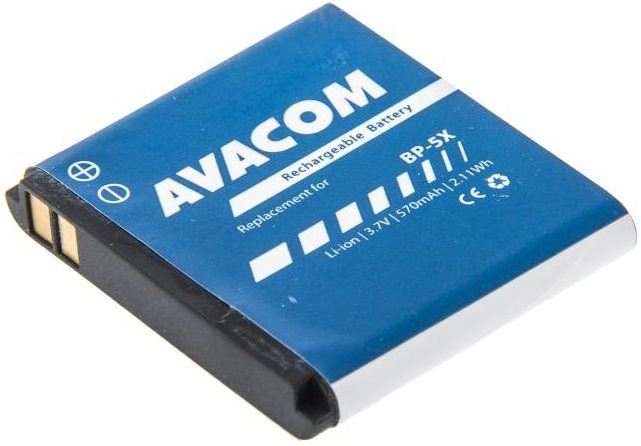 Baterie pro mobilní telefon Avacom pro Nokia 8800 Li-Ion 3,7V 570mAh (náhrada BL-5X)