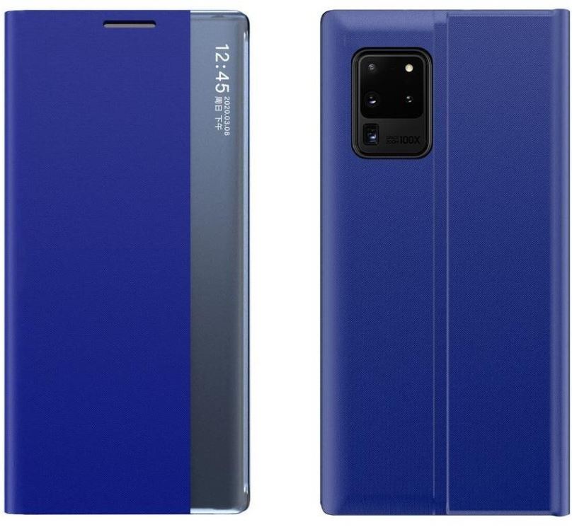 Pouzdro na mobil Sleep Case knížkové pouzdro na Samsung Galaxy A52 5G/4G, modré