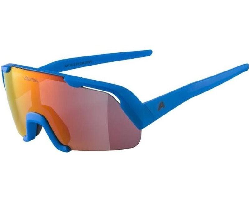 Cyklistické brýle Alpina Rocket Youth blue matt