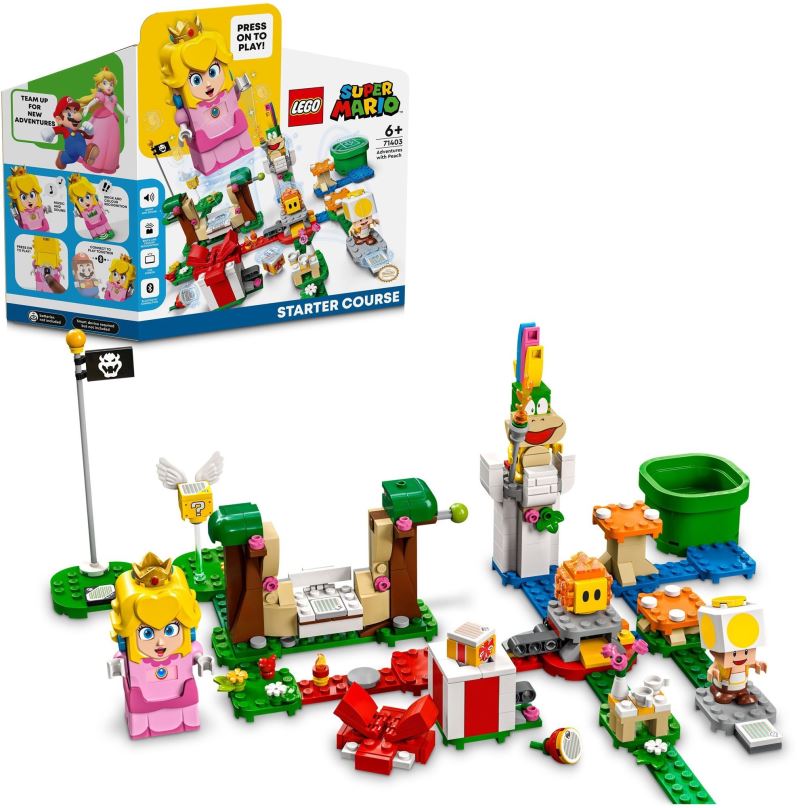 LEGO stavebnice LEGO® Super Mario™ 71403 Dobrodružství s Peach – startovací set